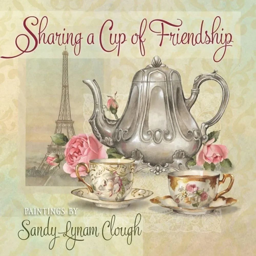 “Sharing a Cup of Friendship” Book by Sandy Lyman Clough!